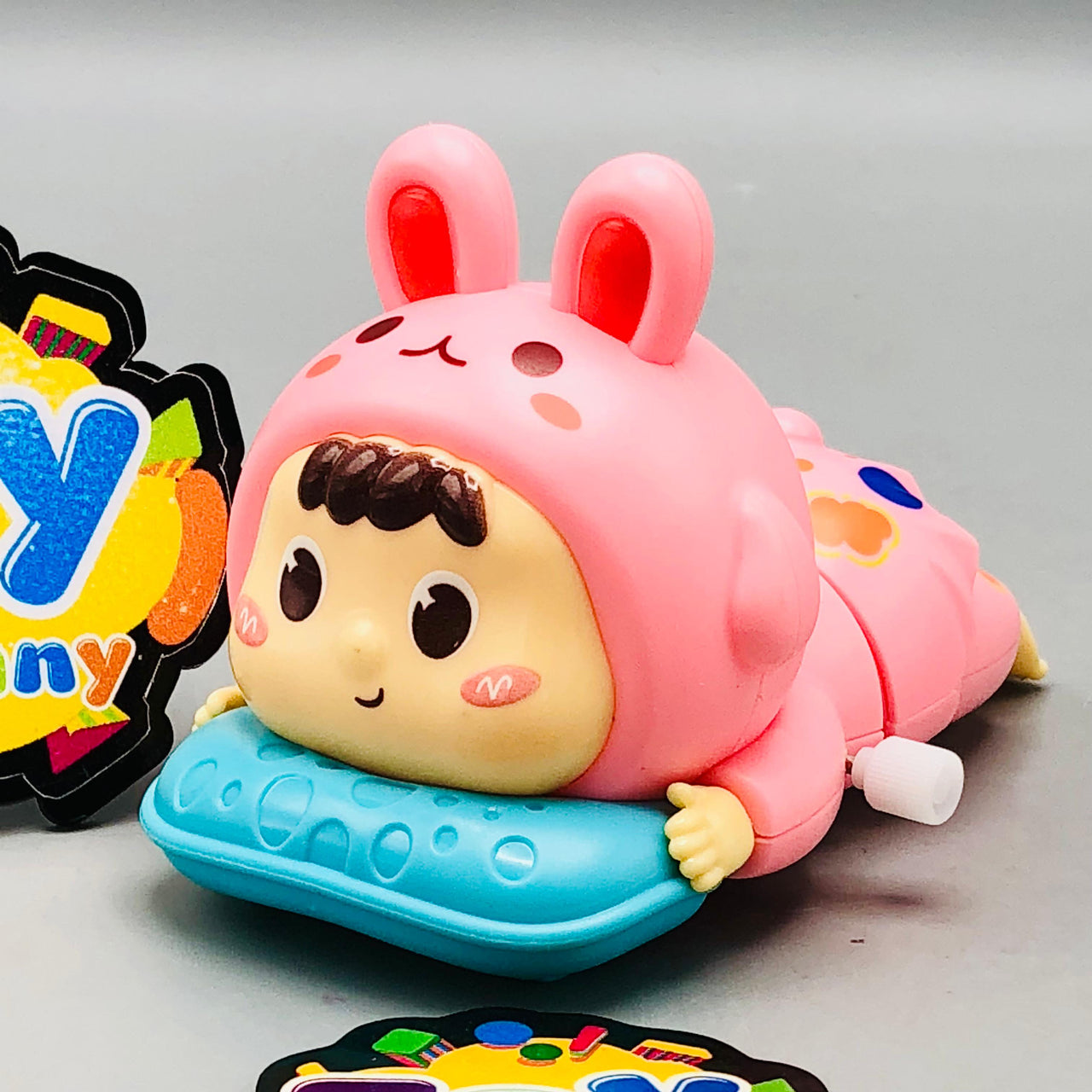 Mini Wind-up Cute Crawling Baby - 1Pc