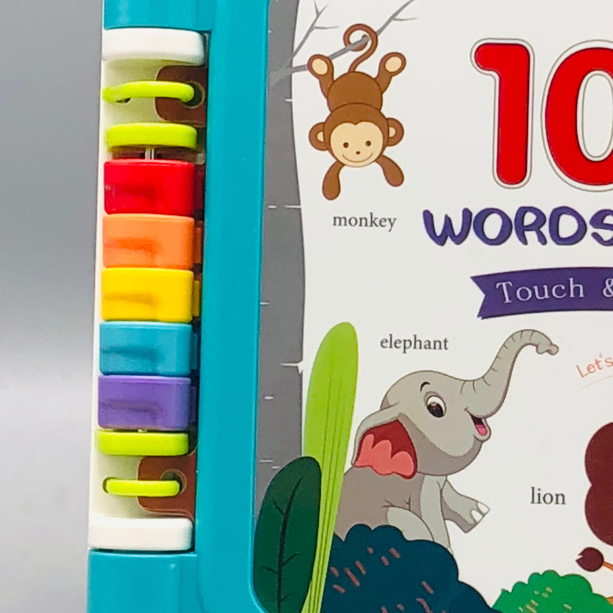 Kids Bluetooth Touch & Teach 108 Words Learning Book