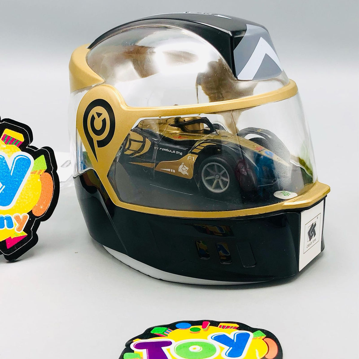 Remote Control Mini Helmet F1 Racing Car