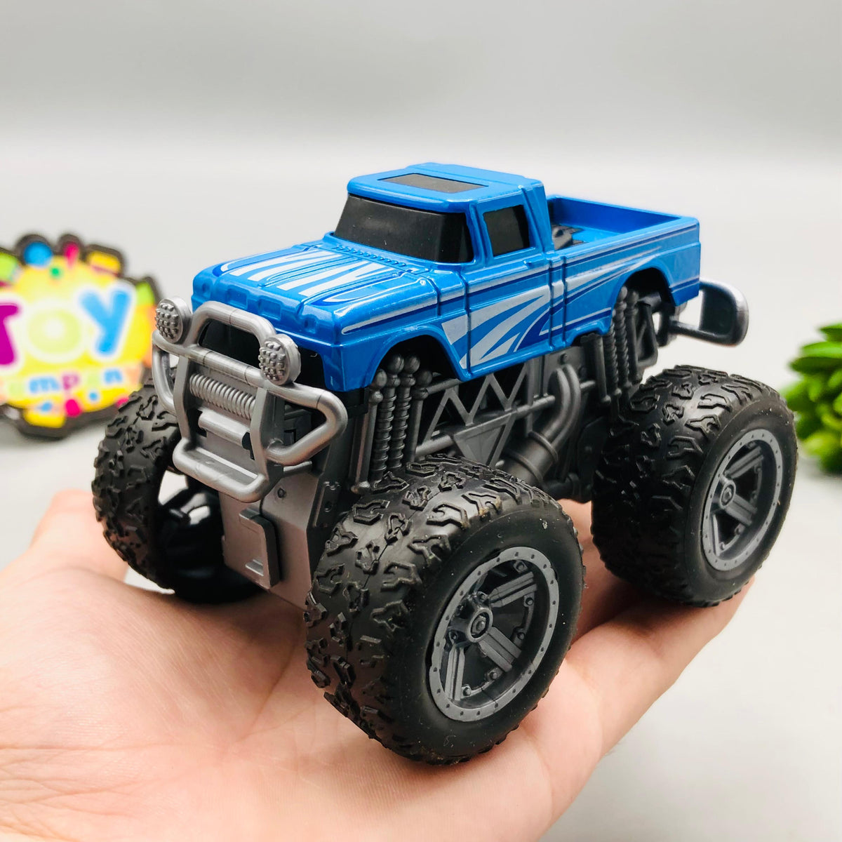 3Pcs ABS Inertial Monster Truck Set