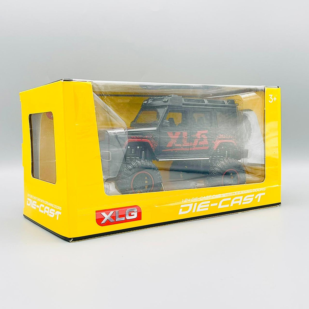 Diecast 1:24 Big Wheels Model Jeep