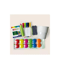 Thumbnail for Multi-functional Artistic Drawing Board With Stool - Green