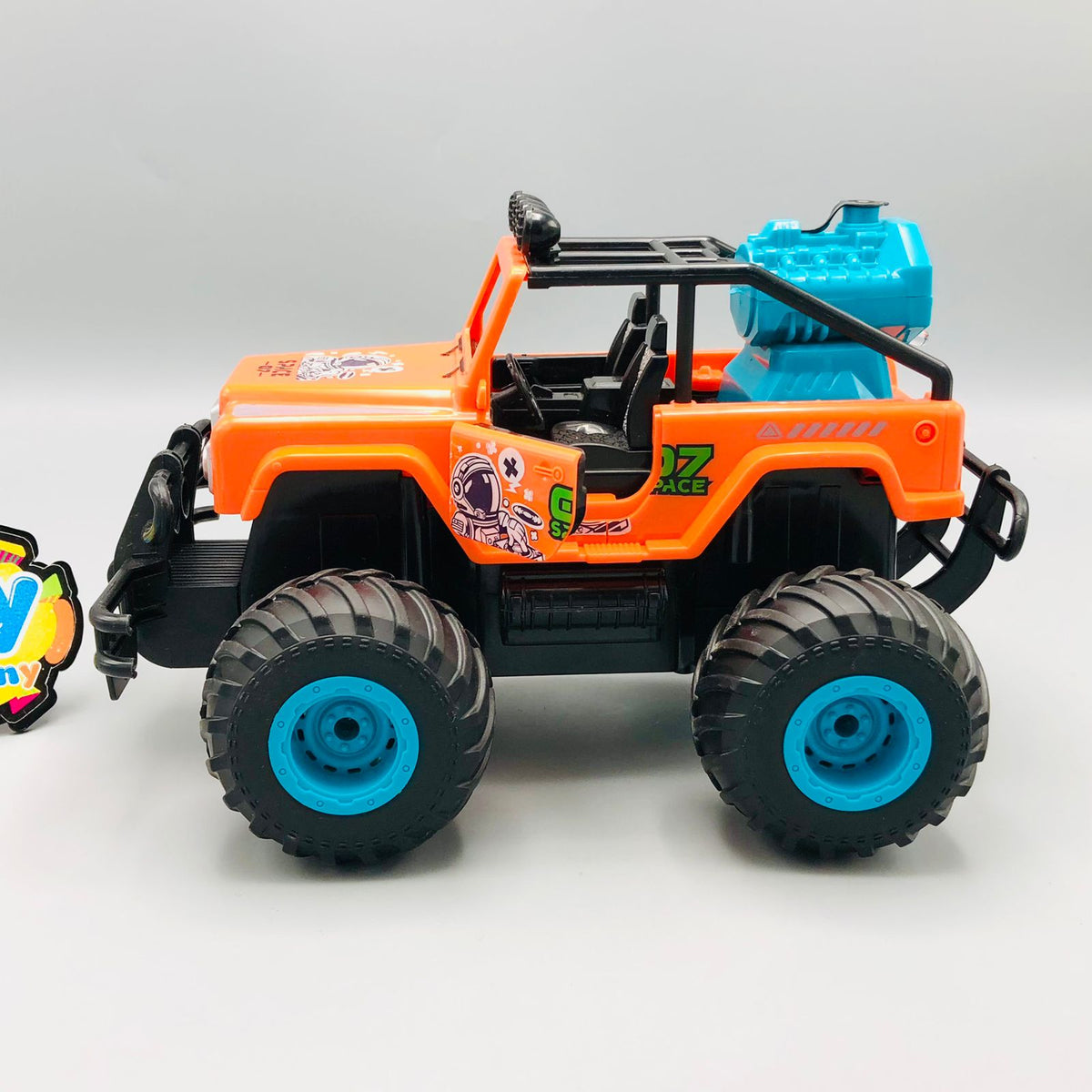 Remote Control Spray Off-Road Jeep With Headlights