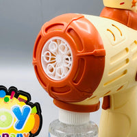 6 Holes Battery Operated Chick Colorful Bubble Gun