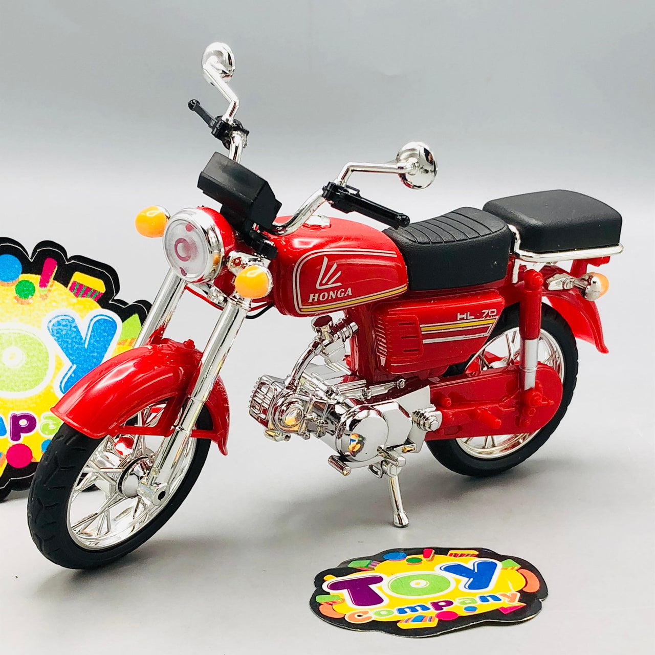 1:10 Diecast Honda 70 Model Bike - 1Pc