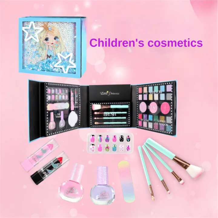 Realistic Little Princess Unique Makeup Kit-50 Pcs