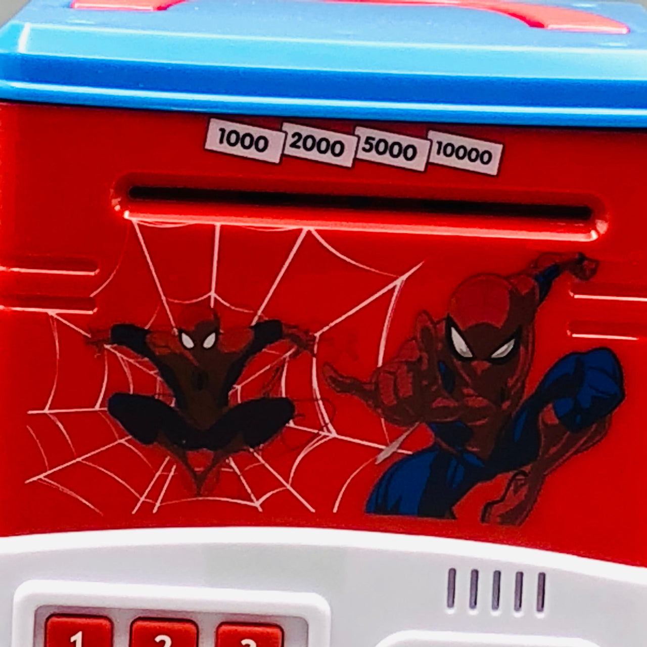 Spider-Man Fingerprint & Password Unlock ATM Machine