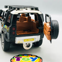 1:22 RC Diecast Land Rover Defender Model Car With Smoke