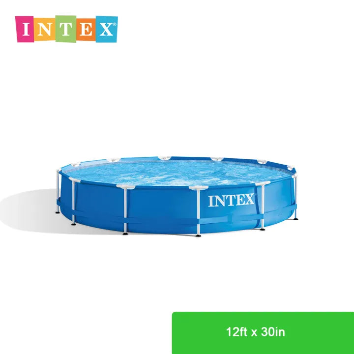 INTEX 12ftx30in Metal Frame Swimming Pool