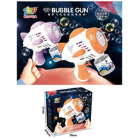 15 Holes Colorful Bubble Machine With Lights