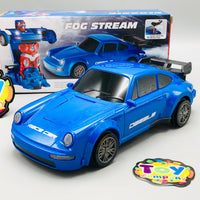 Electric Deformation Classic Spray Car With Light & Sound