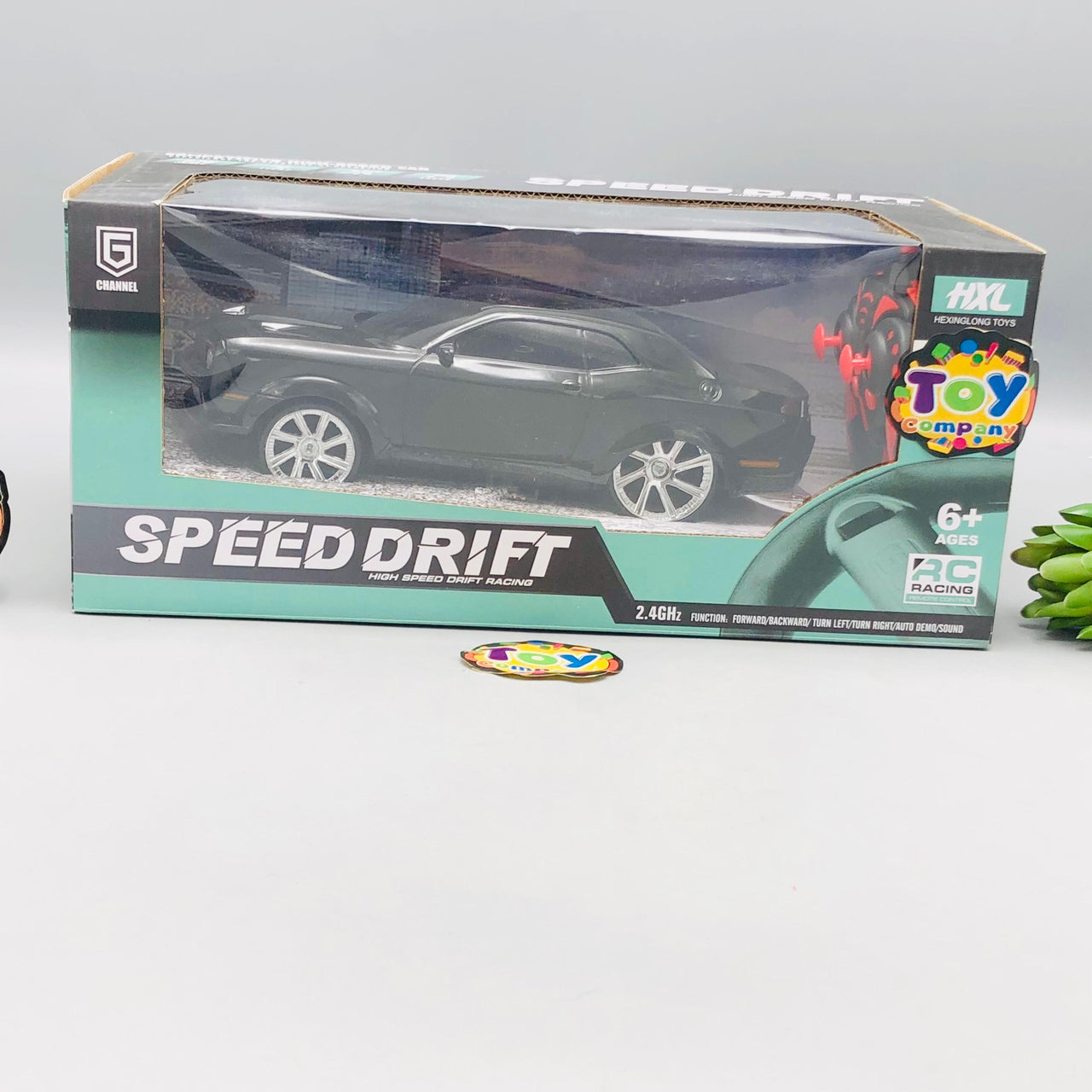 2.4GHz RC Dodge Challenger Speed Drift Car