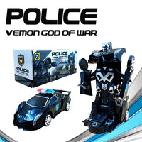1:24 RC Deformation Police Robotic Car