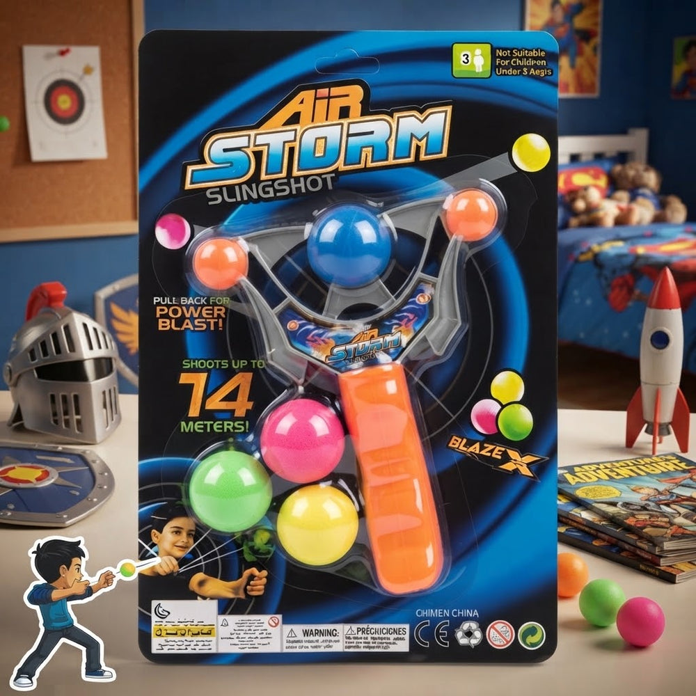 Kids Air Strom Power Blast Shooter
