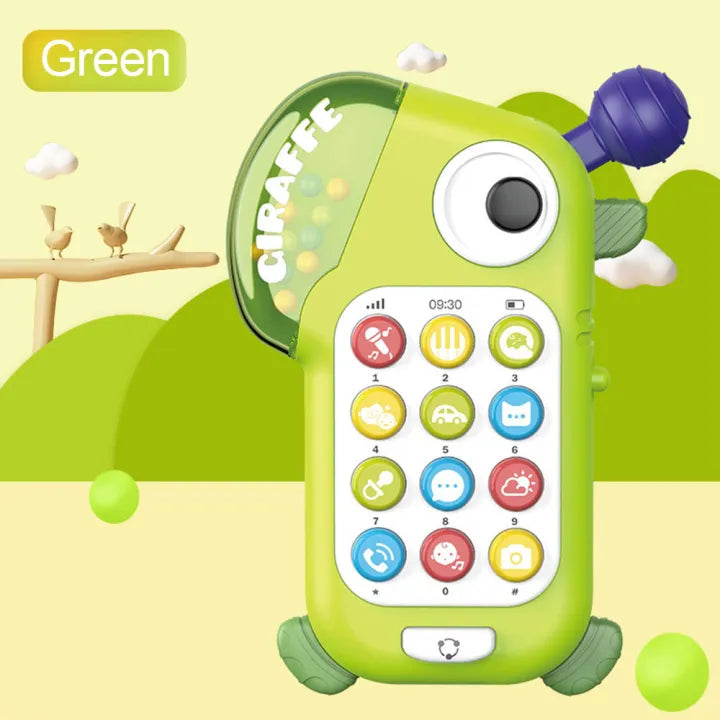 Multi-functional Baby Puzzle Phone With Light & Sound
