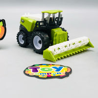 1Pc ABS Mini Farmer Harvester Truck