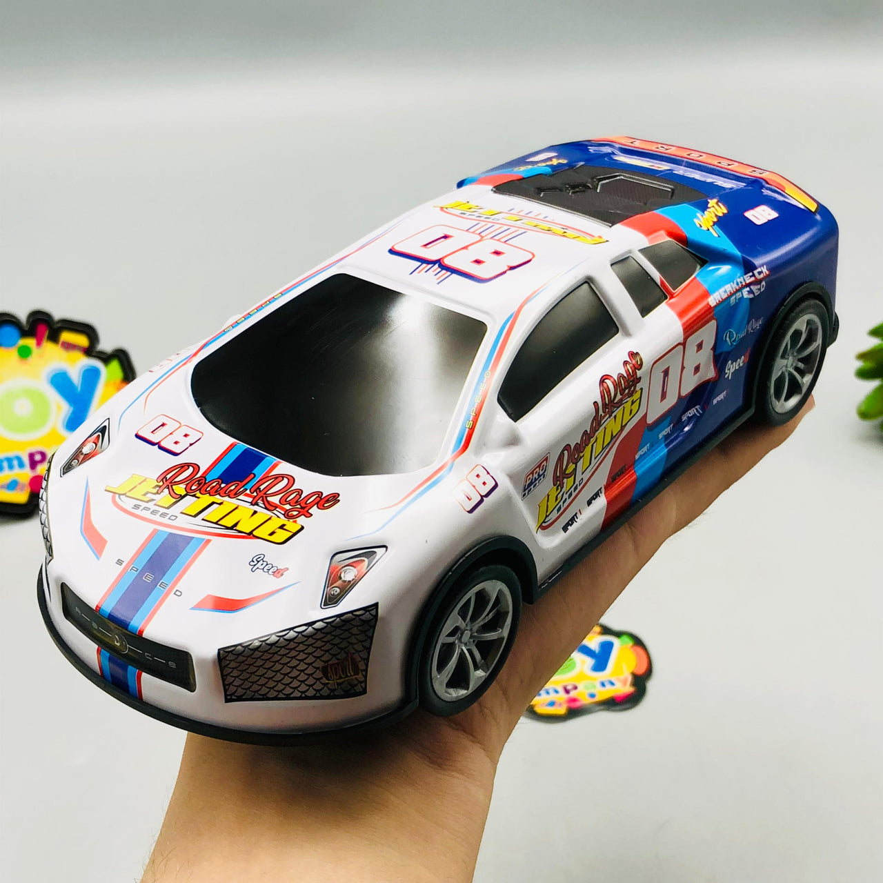 1Pc ABS Inertial Accelerate Mini Drift Car