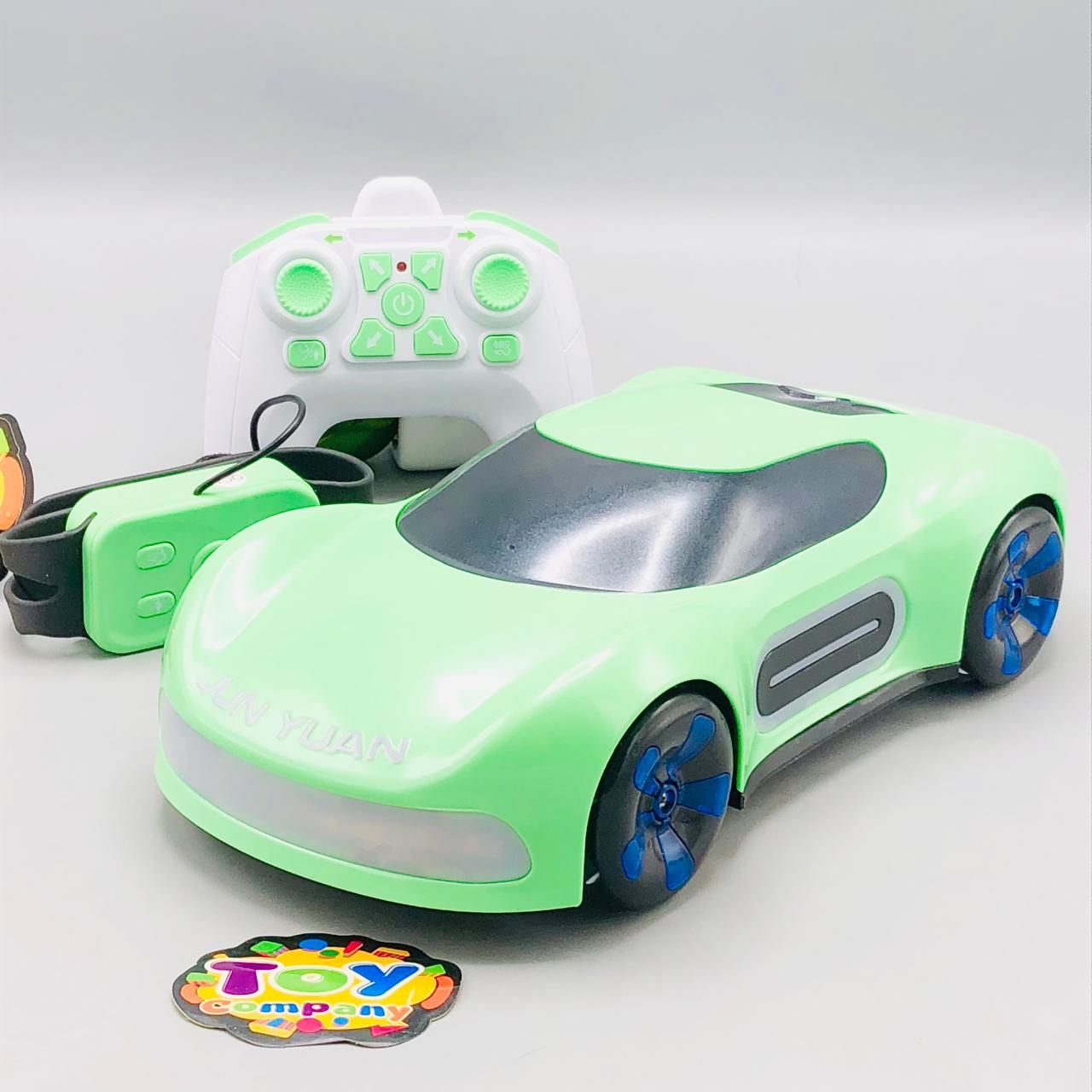 2.4GHz Watch & Remote Control Concept Spray Stunt Car