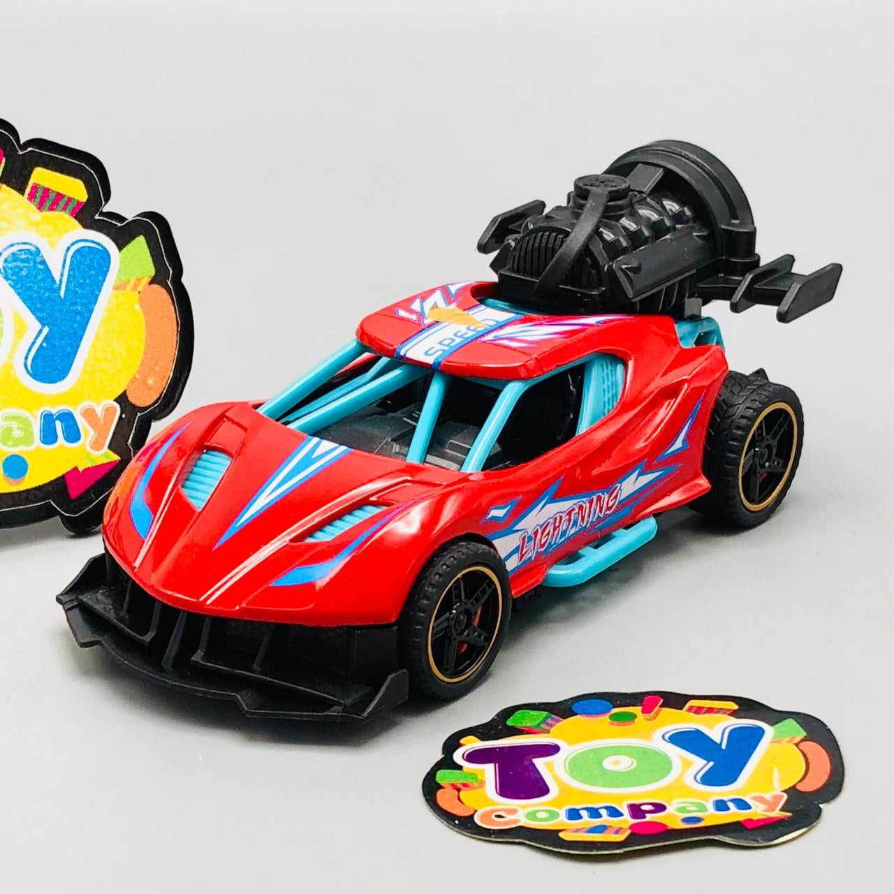 Mini ABS Pullback Car With Smoke - 1Pc