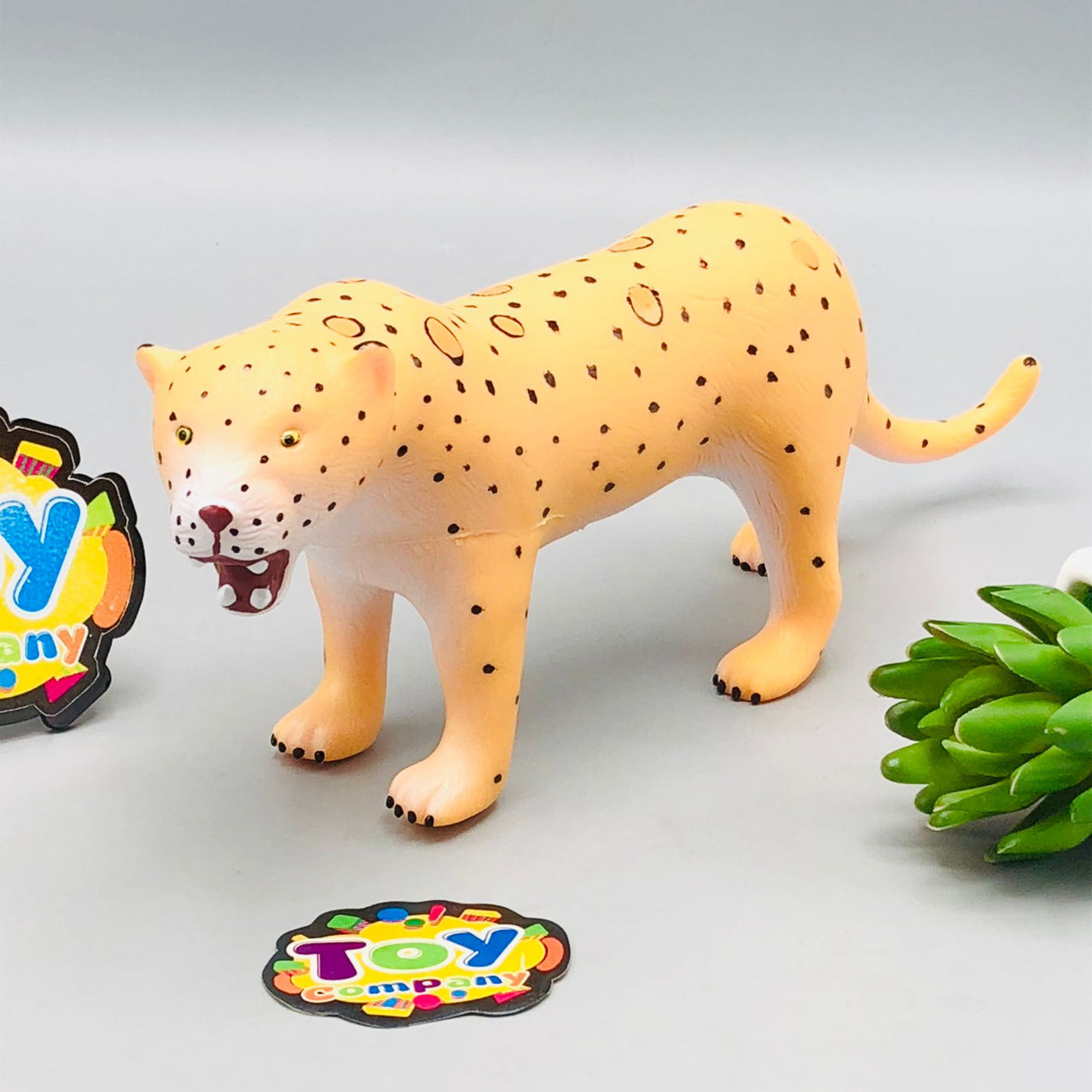 1Pc Premium Leopard Animal Figure Toy