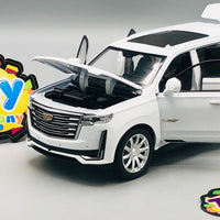 1:24 Diecast Cadillac Escalade 600 Simulation Model
