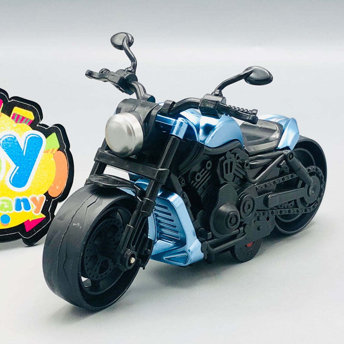 1Pc Mini ABS Inertial Cool Design Motorcycle Model