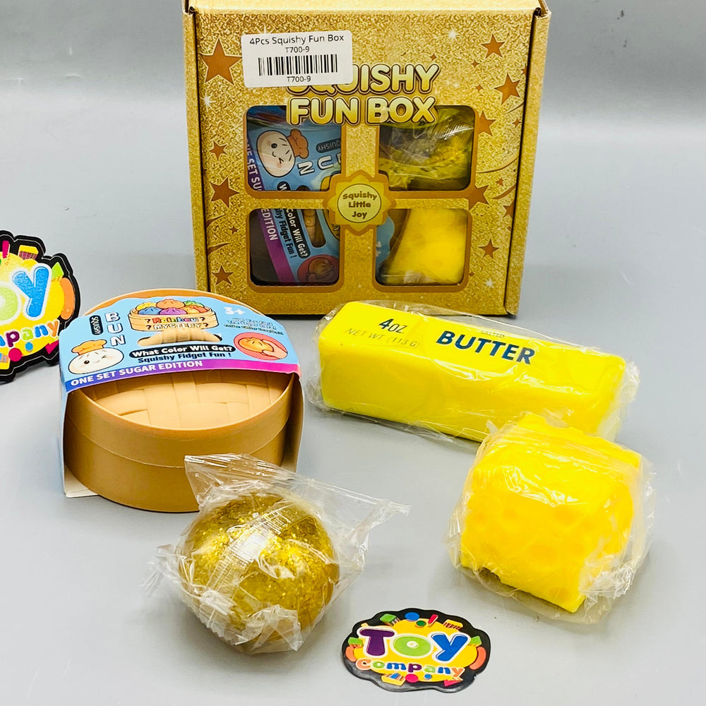 4Pcs Squishy Fun Box