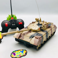 1:24 RC Military Battle Tank With Soldier