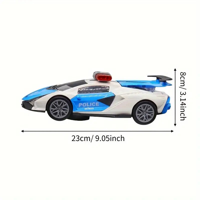 Electric Police Light & Sound Car