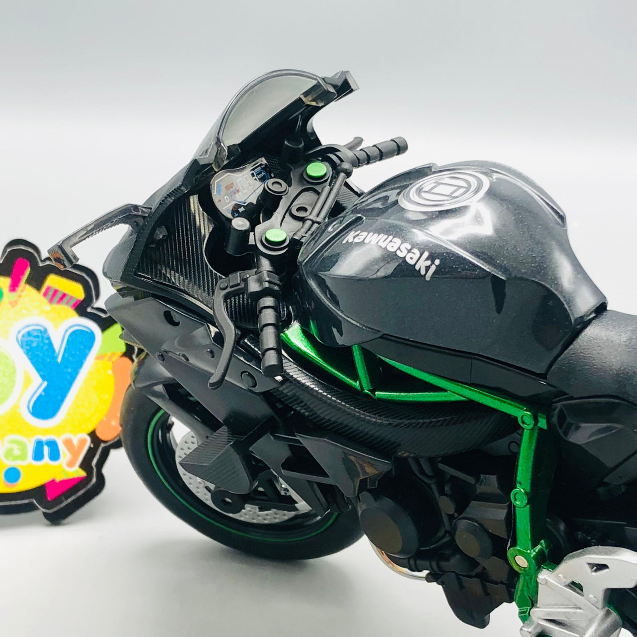 1:9 Diecast Kawasaki Ninja H2R Bike Model