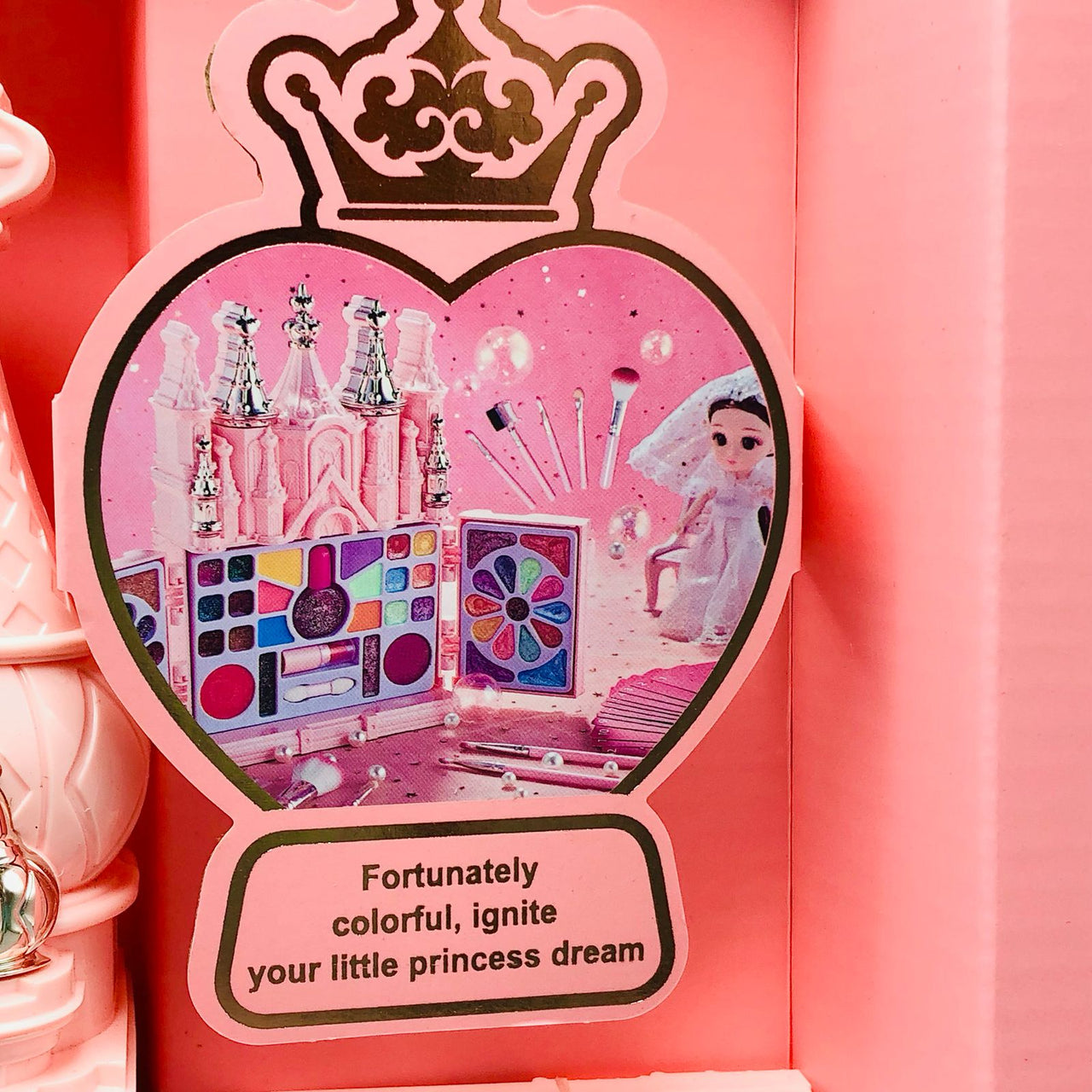 55Pcs Realistic Castle Cosmetic Set
