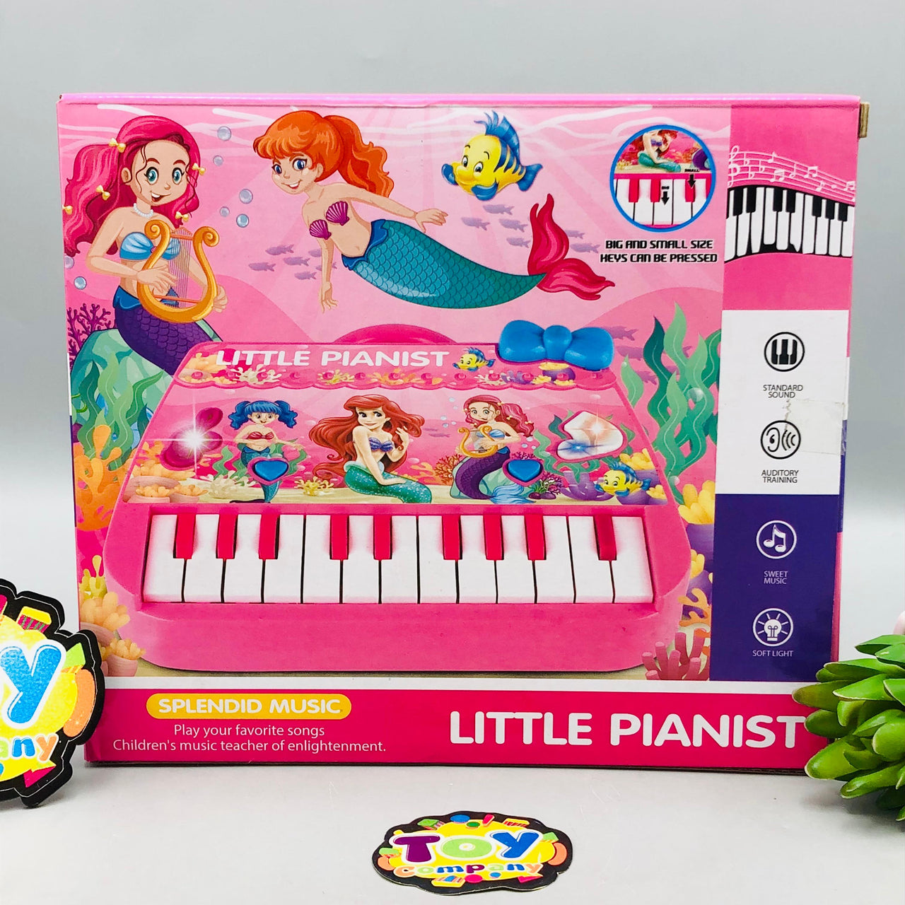 22 Keys Mini Mermaid Themed Musical Piano