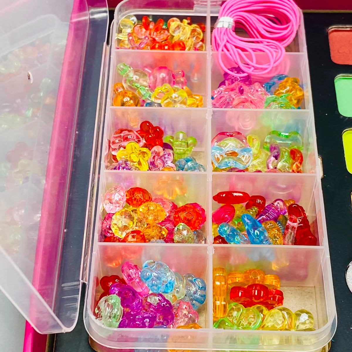 2in1 Shinning DIY Beads & Makeup Kit