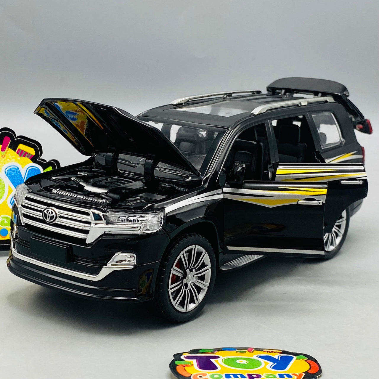 1:24 RC Diecast Land Cruiser Model