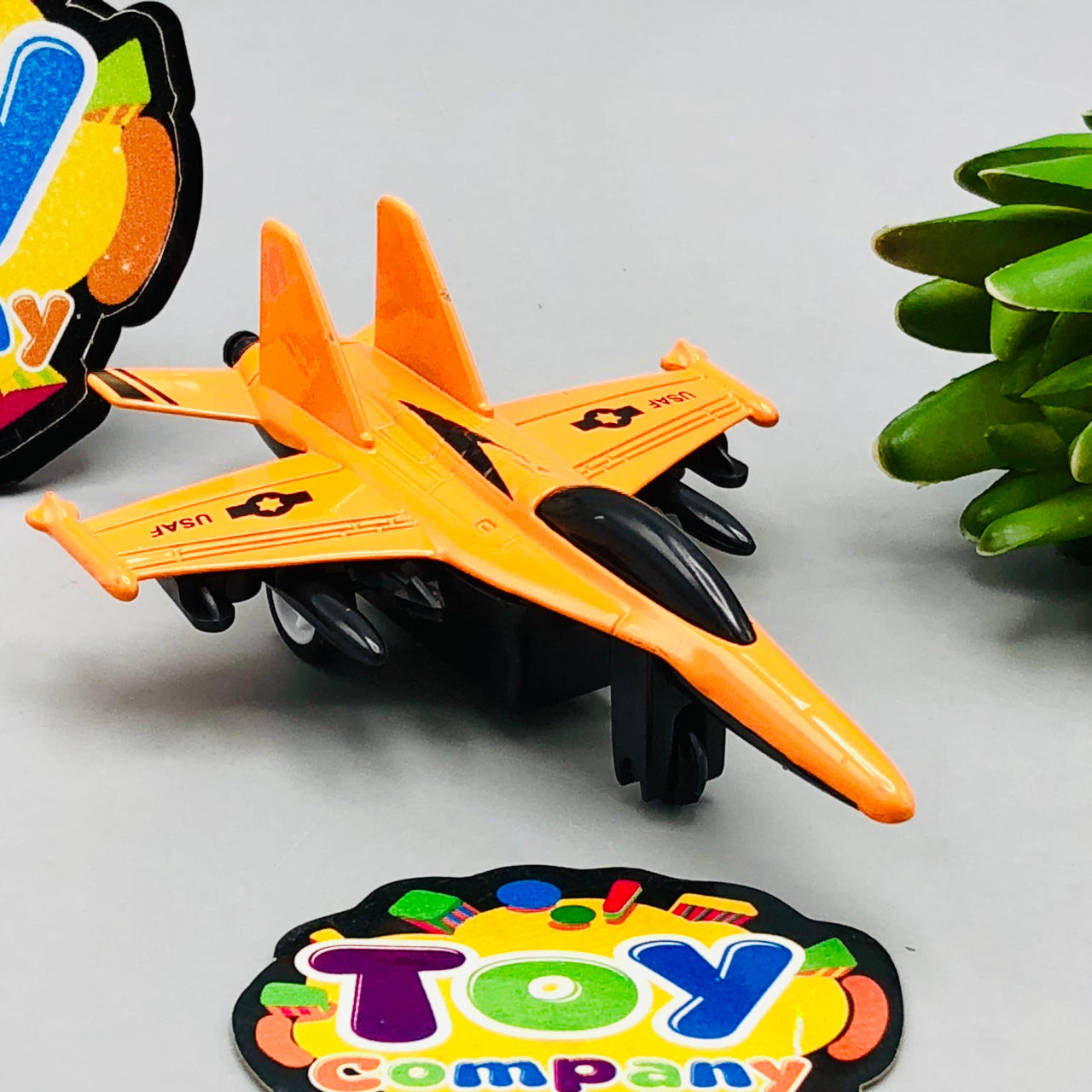 Diecast Mini Military Airplane Model - 1Pc