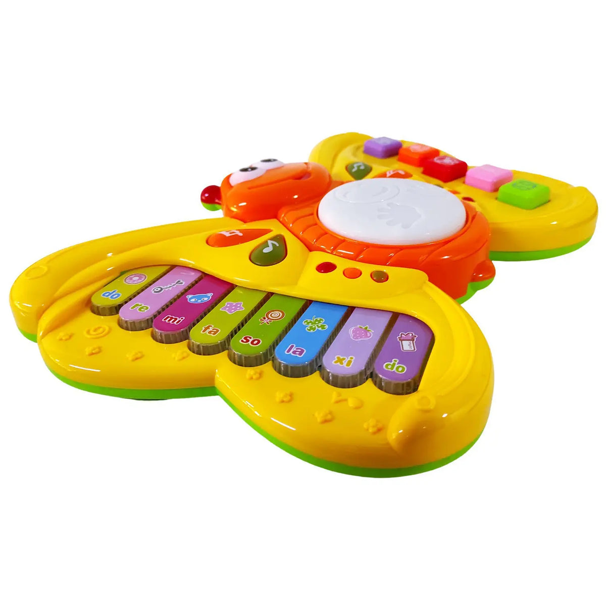 Battery Operated Butterfly Piano With Light & Music