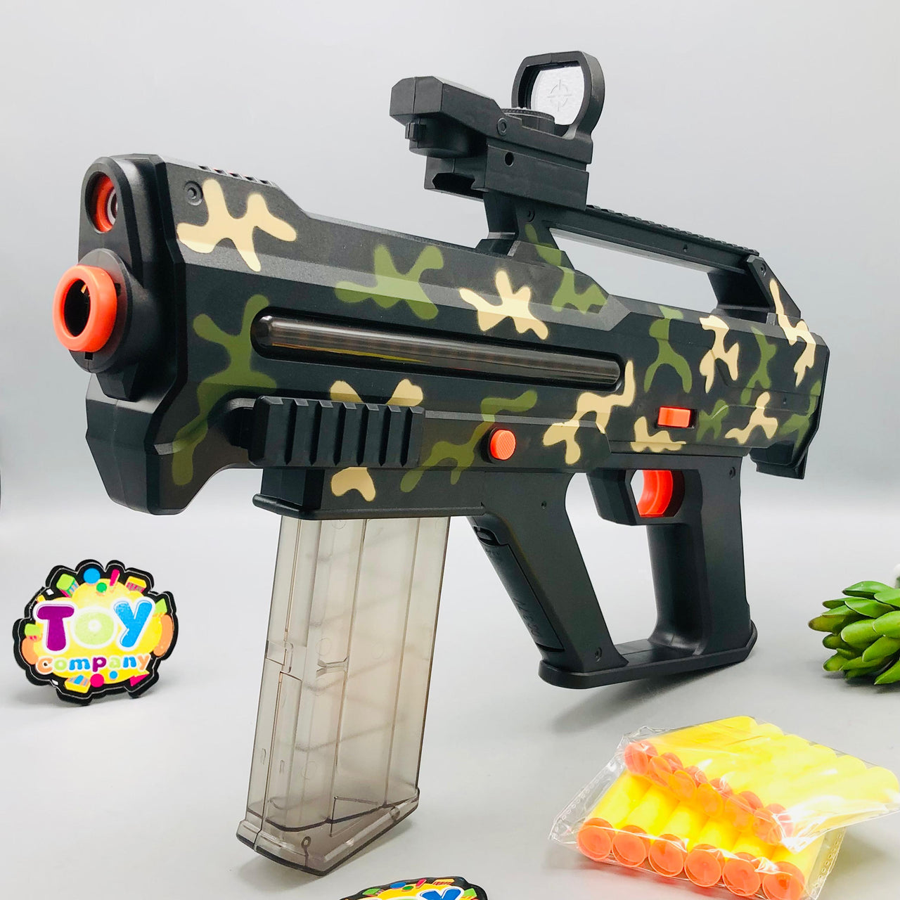 Rechargeable Super Shell Throw Soft Bullet Shooting Gun