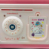 Kids Password & Face Recognition ATM Machine - Pink