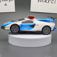 Electric Police Light & Sound Car