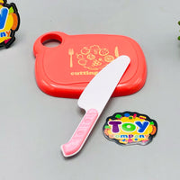 8Pcs Pretend Play Food Cutting Set