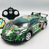 Remote Control Power Racing Car With RGB Lights & Sound