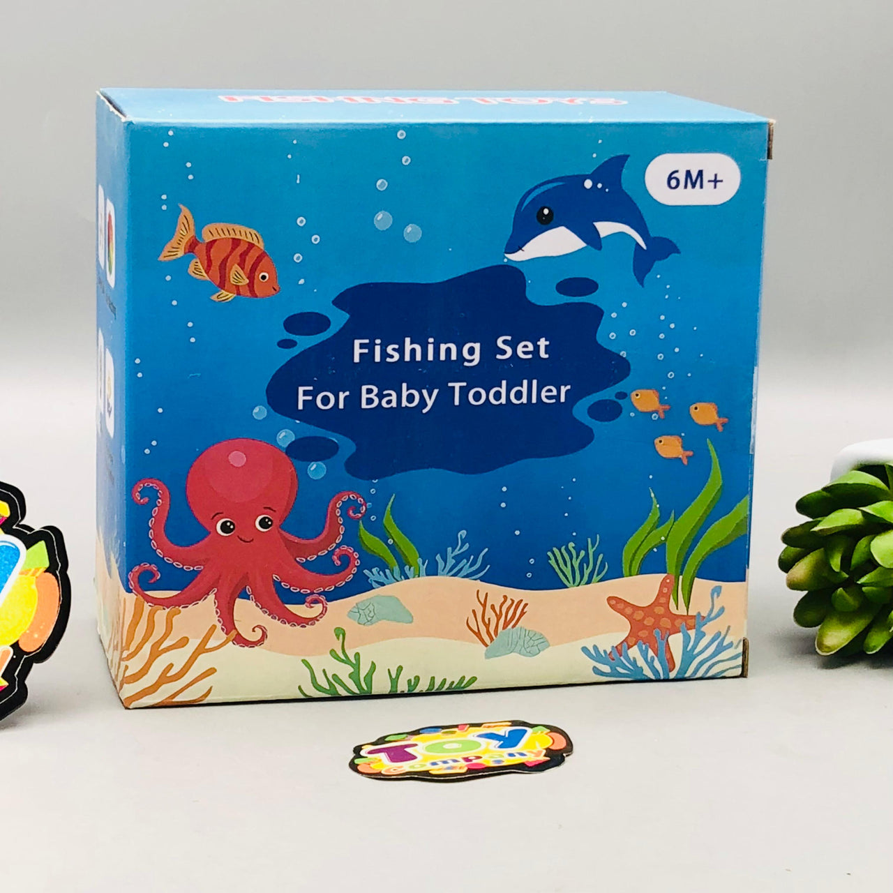 Montessori Pretend Play Cloth Fishing Set