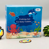 Montessori Pretend Play Cloth Fishing Set