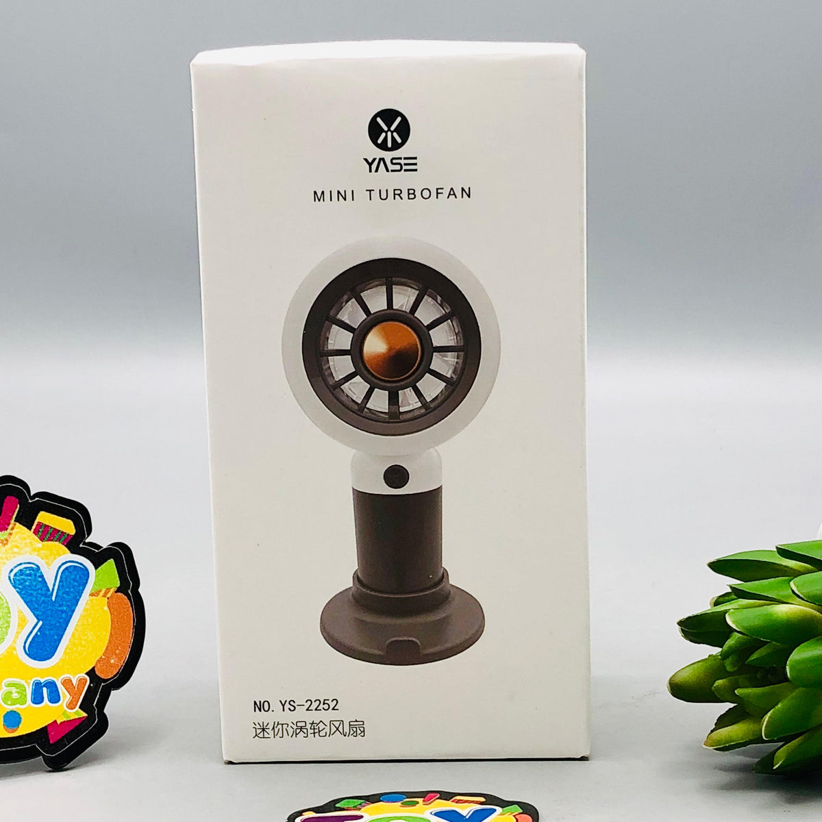 Rechargeable Cartoon Turbine Cooling Fan - Assortment