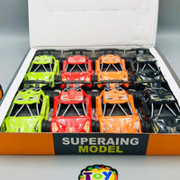 ABS Friction Pullback Racing Car - 1Pc