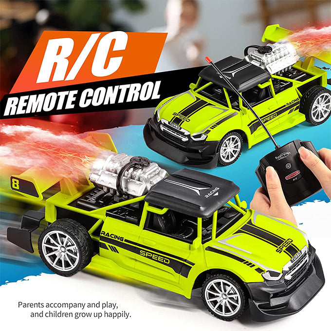 1:20 RC Light & Spray Stunt Turbo Car
