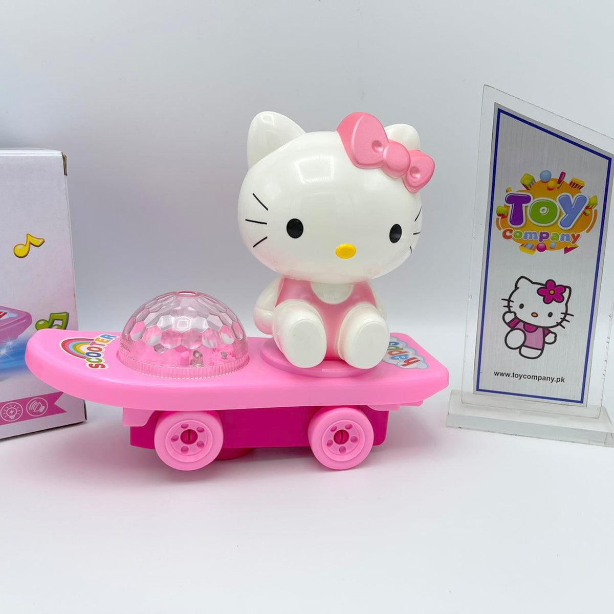 Hello Kitty on Skate Board
