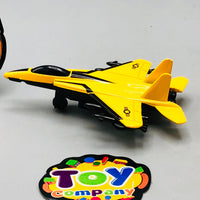 Diecast Mini Military Airplane Model - 1Pc