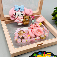 10Pcs My Melody Girls Hair Accessories Set