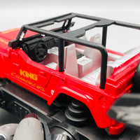 1:18 RC Remote & Watch Control Sport Stunt Car With Smoke